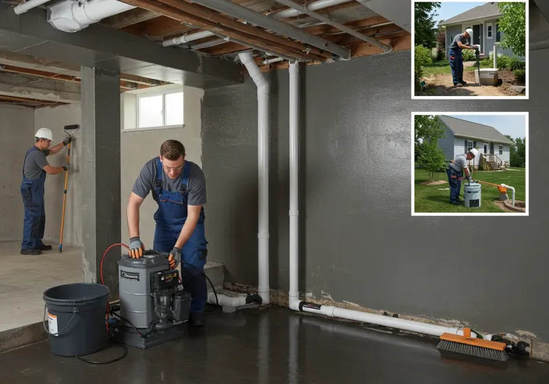 Basement Waterproofing and Flood Prevention process in Plain View, NC